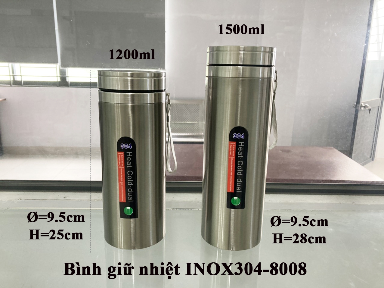Bình giữ nhiệt INOX304-8008